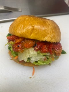 Beer Cheese Smash Burger & fries