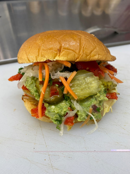 Veggie Burger and Fries