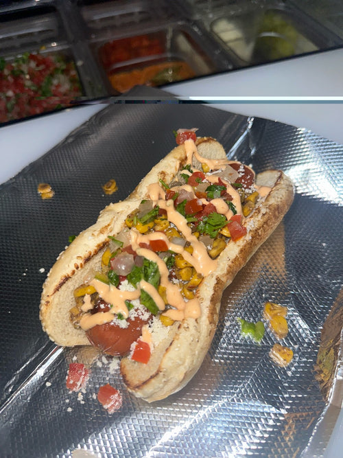 The I wish we were in Hawaii Hot Dog & Fries!